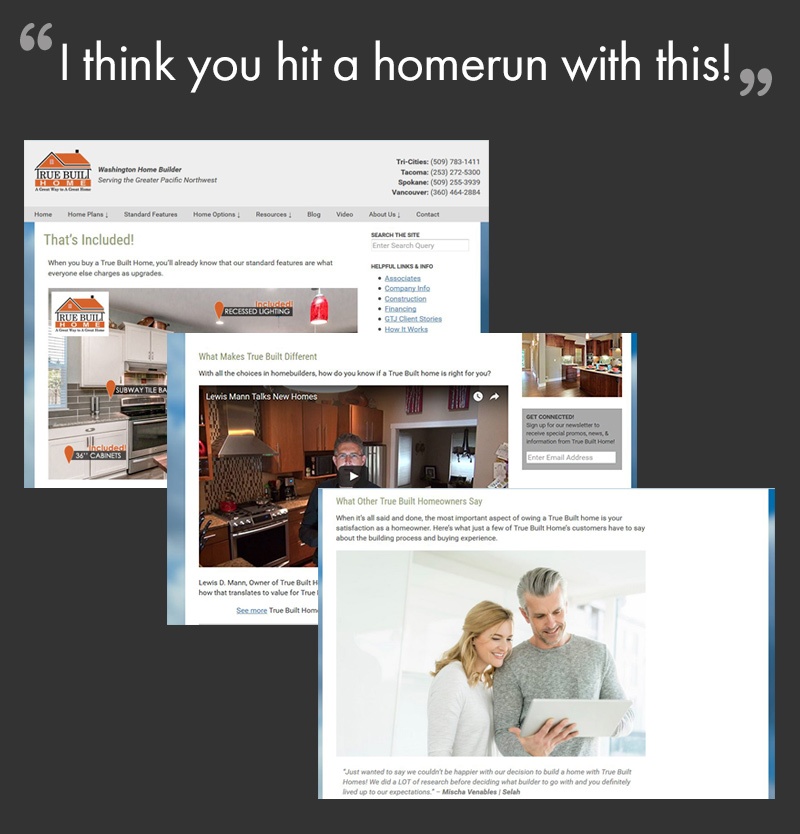 True Built Home Testimonial